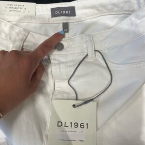 Size 30 DL1961 White Denim Jeans. Brand New with Tags.